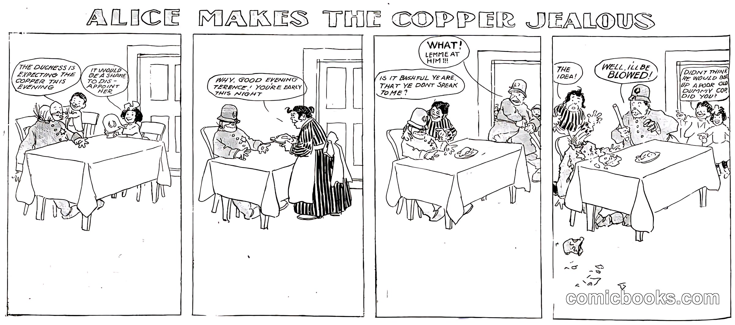 Alice Makes the Copper Jealous
