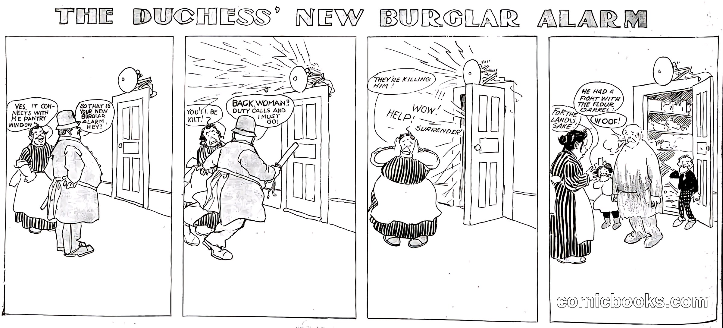 The Duchess's New Burglar Alarm