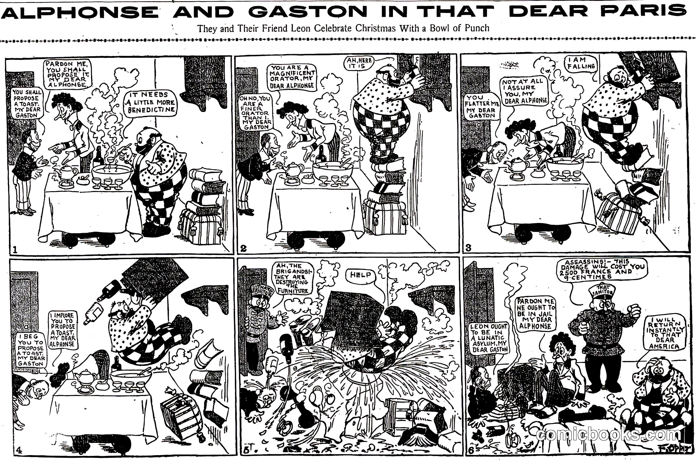 Alphonse and Gaston in That Dear Paris