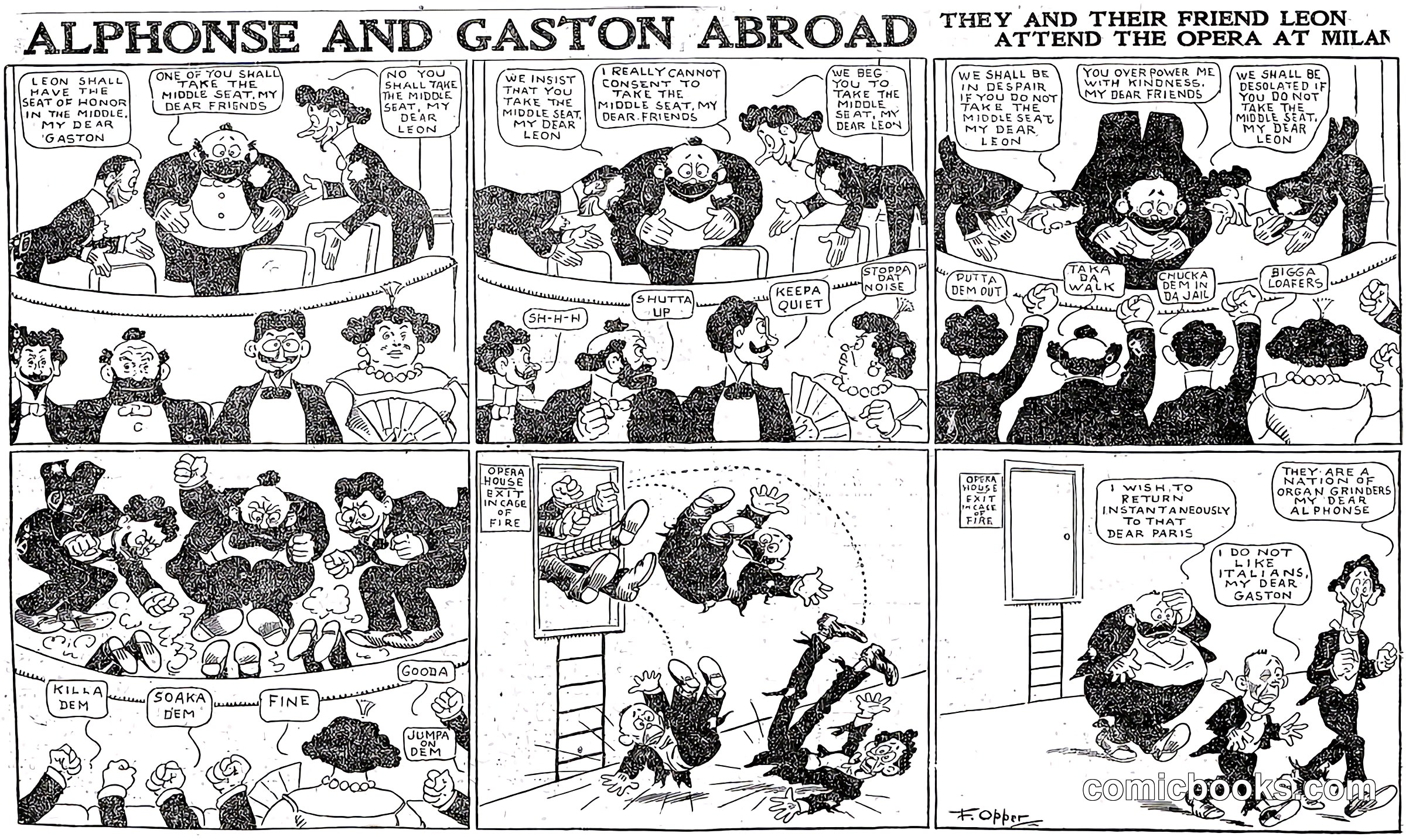 Alphonse and Gaston Abroad