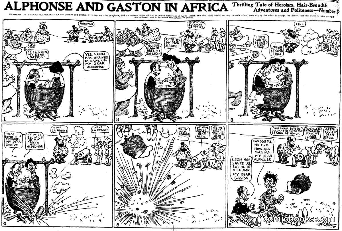 Alphonse and Gaston in Africa