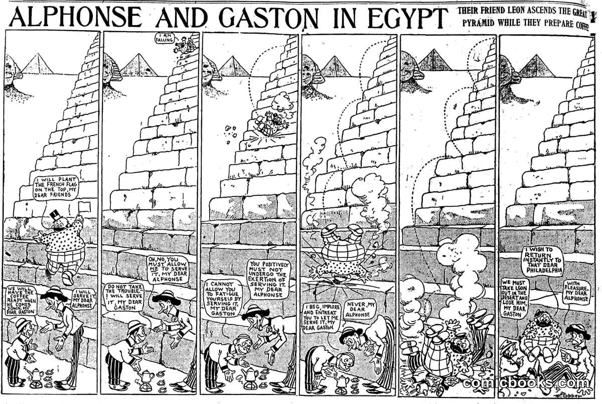Alphonse and Gaston in Egypt