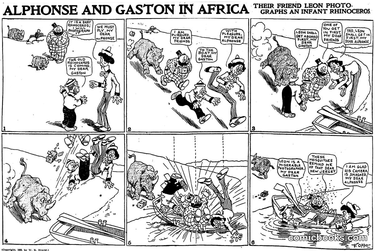 Alphonse and Gaston in Africa