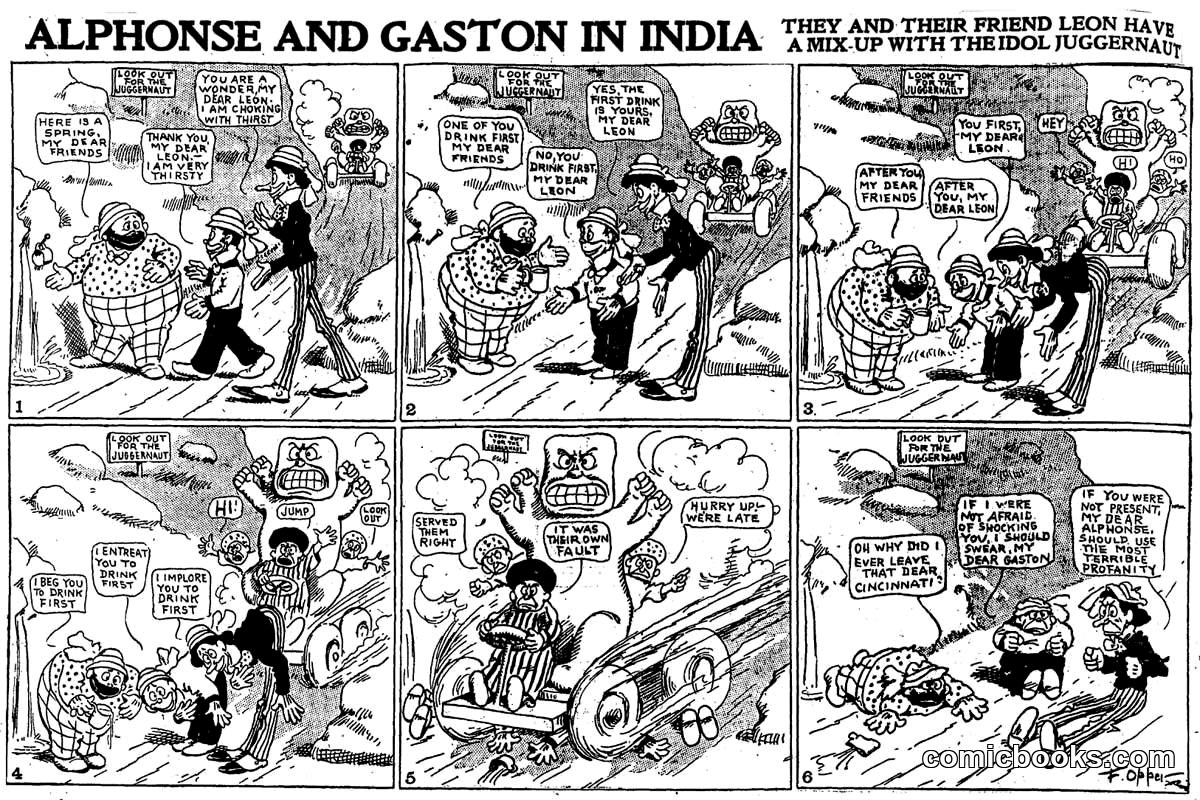 Alphonse and Gaston in India