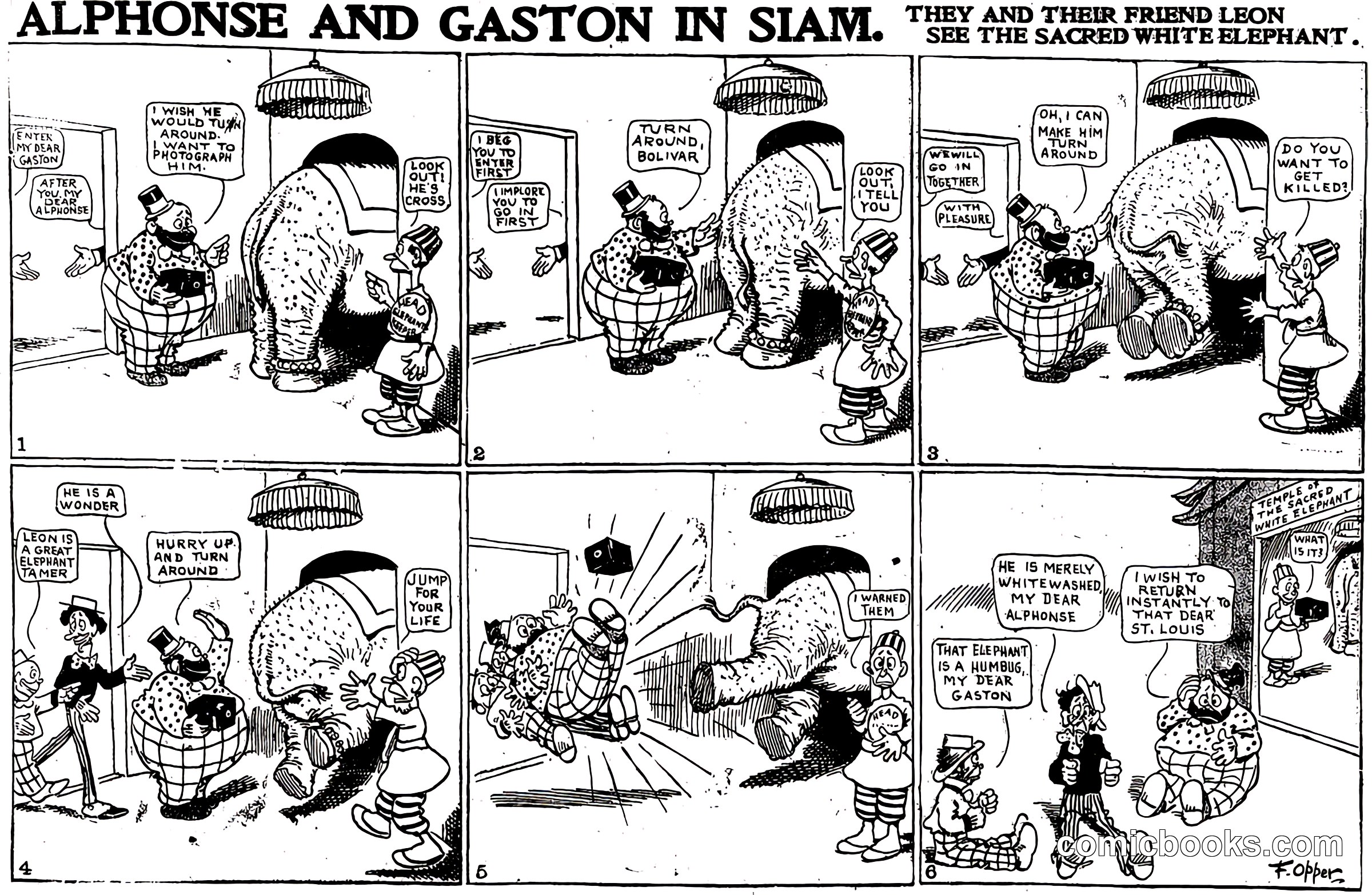 Alphonse and Gaston in Siam