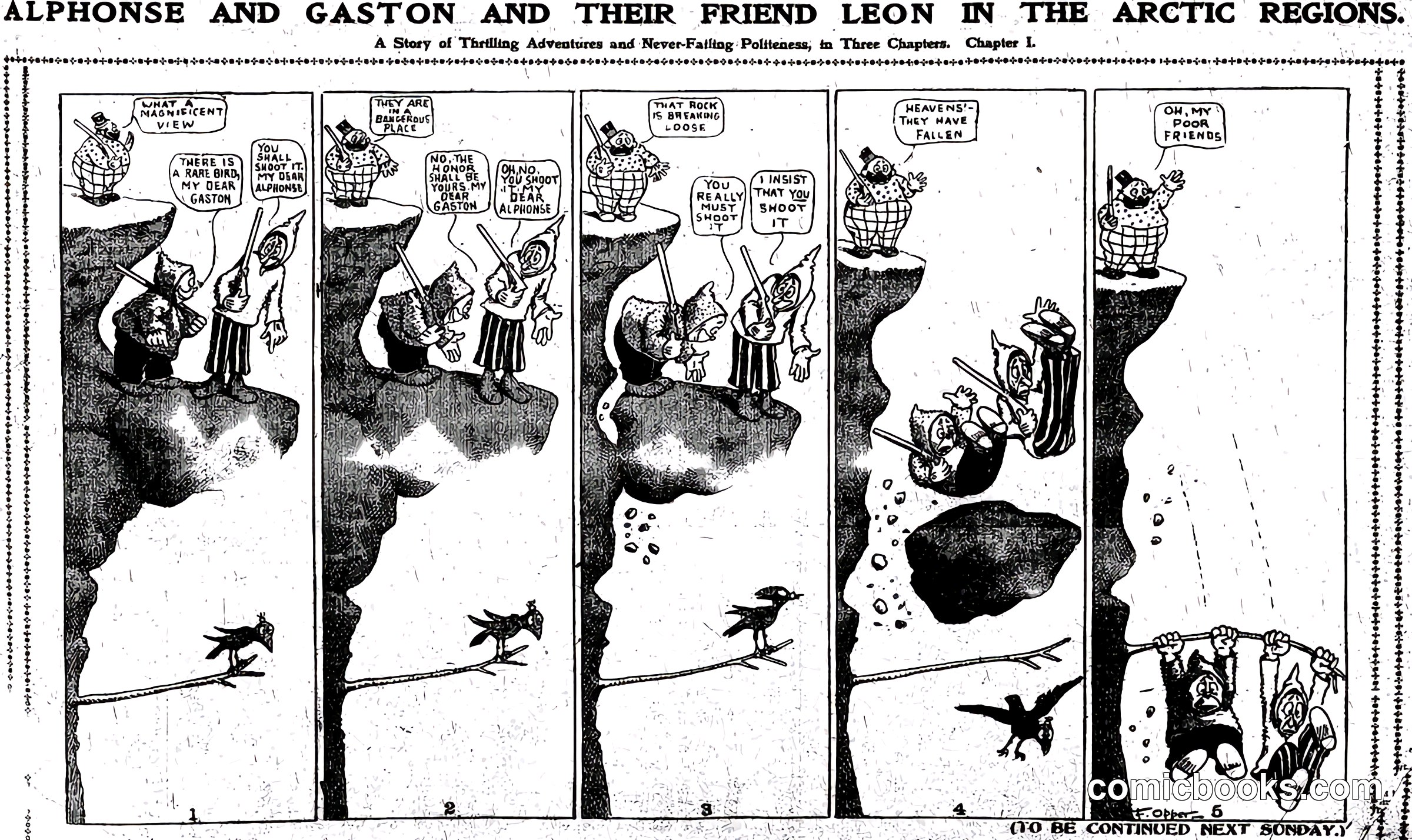 Alphonse and Gaston and Their Friend Leon in the Arctic Regions