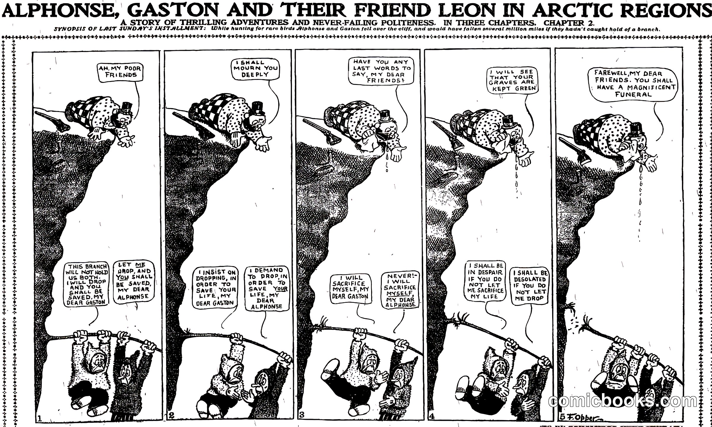 Alphonse, Gaston and Their Friend Leon in Arctic Regions