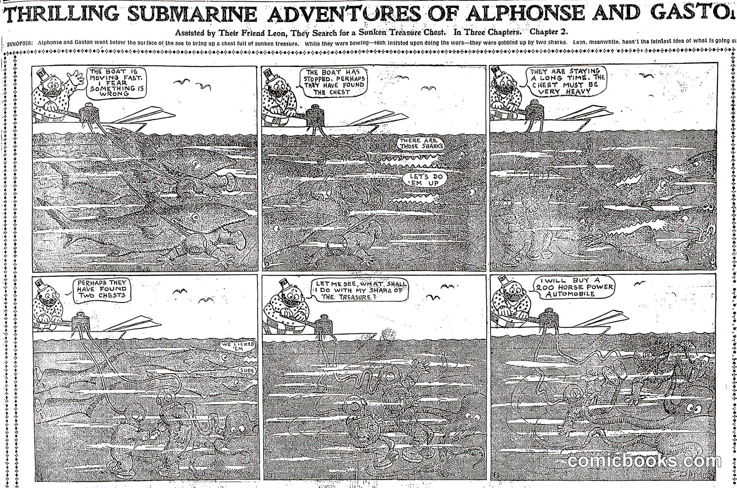 Thrilling Submarine Adventures of Alphonse and Gaston