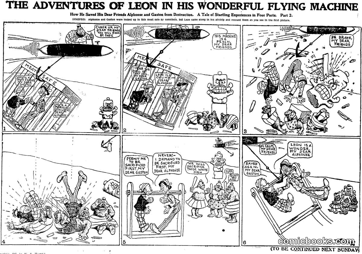 The Adventures of Leon in His Wonderful Flying Machine