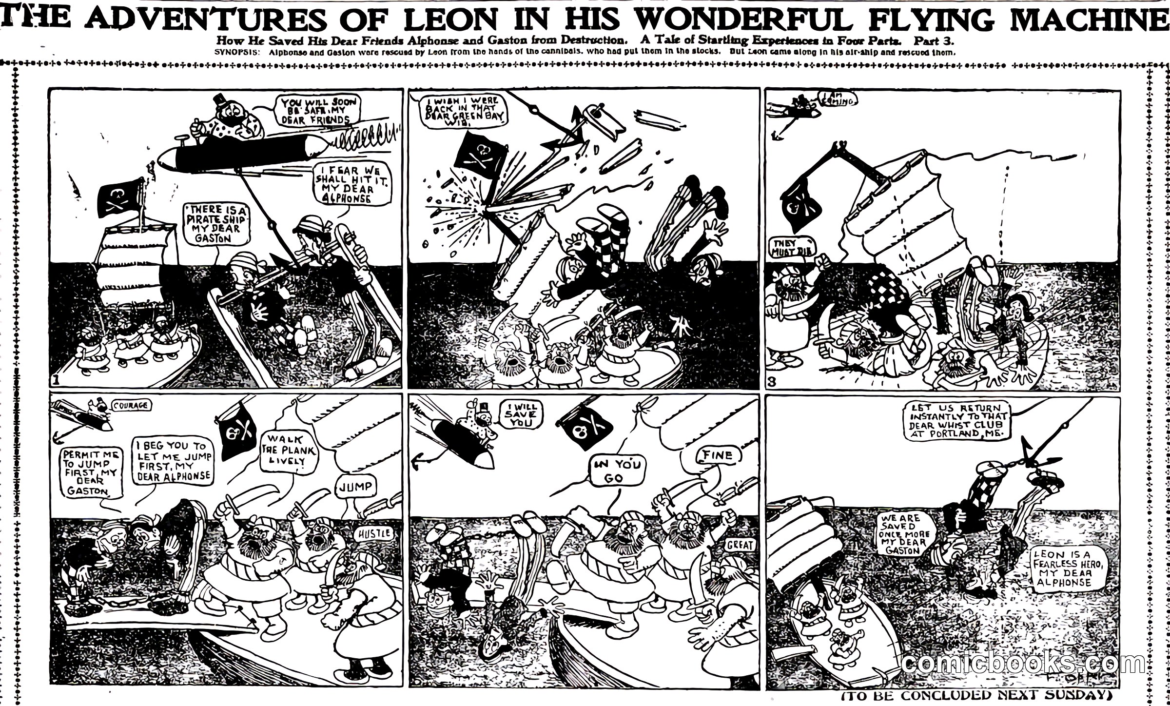 The Adventures of Leon in His Wonderful Flying Machine