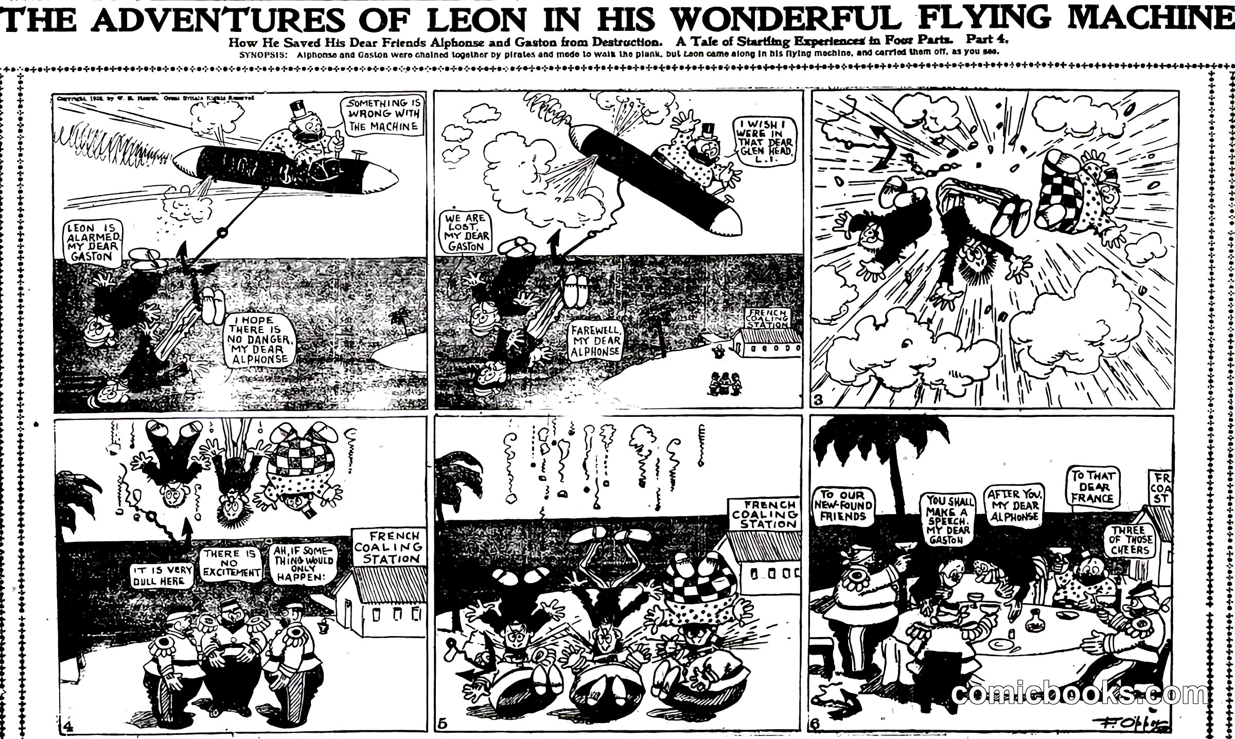 The Adventures of Leon in His Wonderful Flying Machine