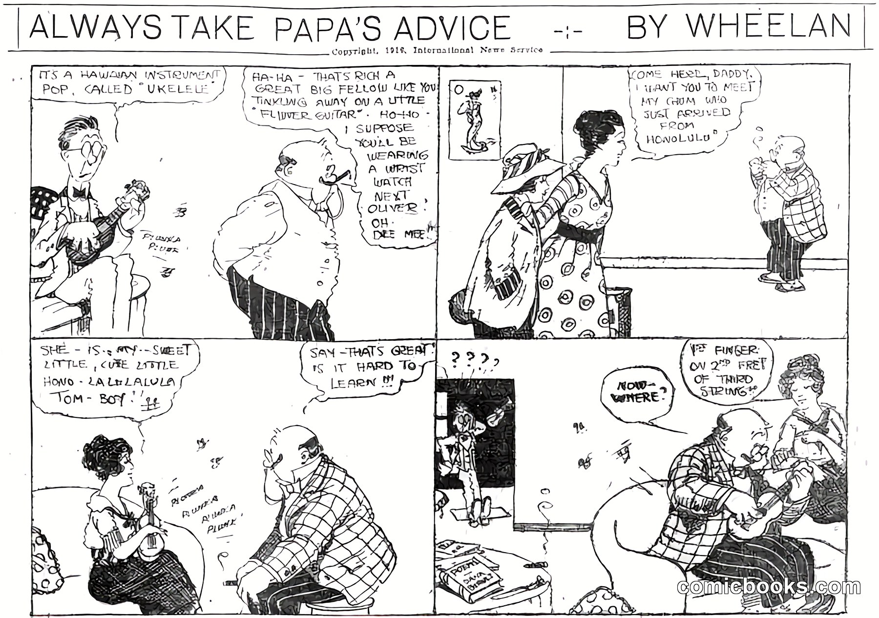 Always Take Papa's Advice