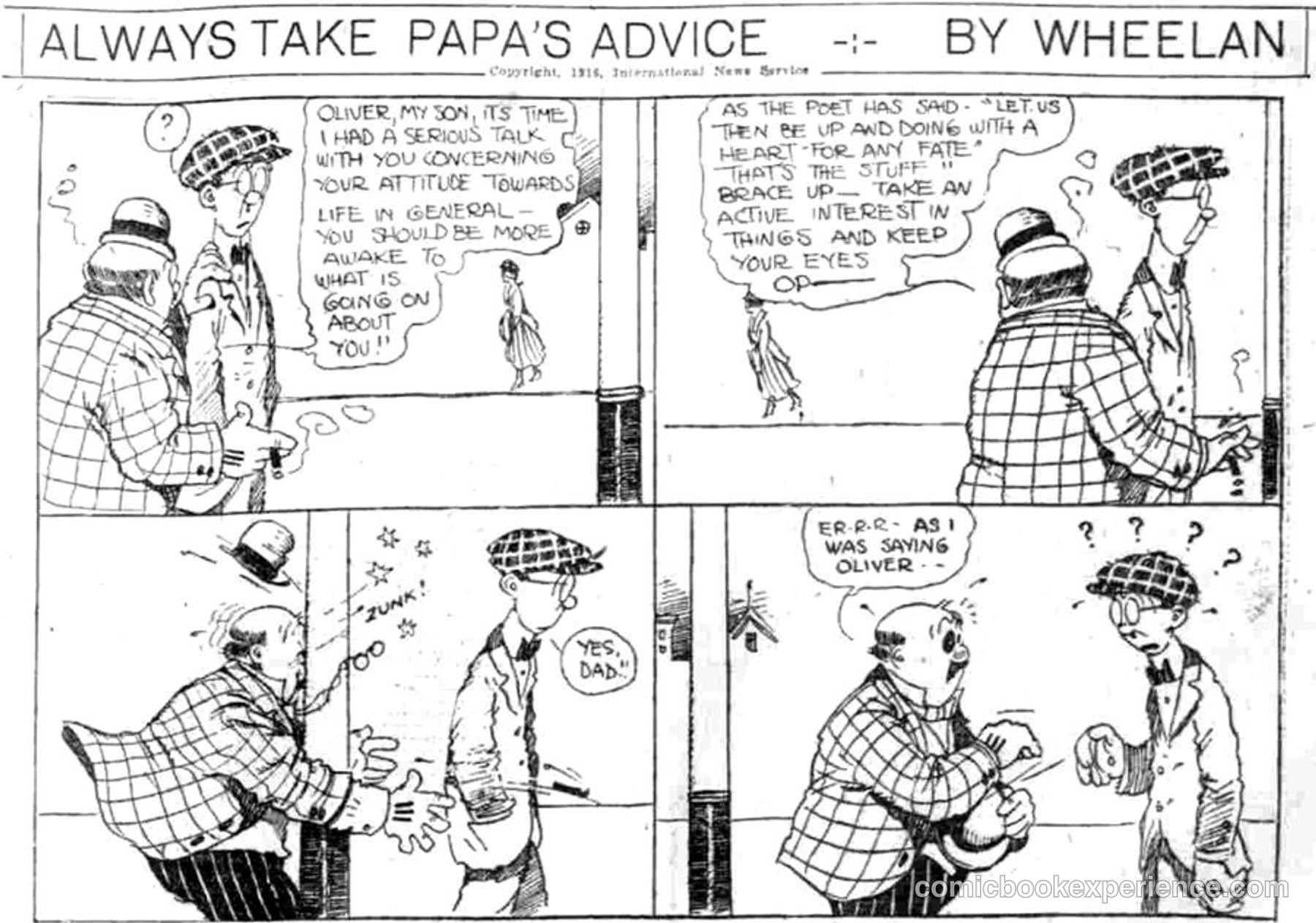 Always Take Papa's Advice