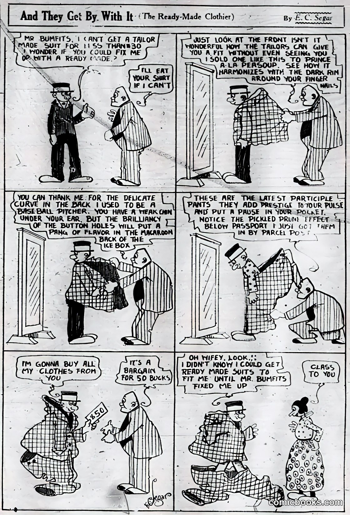 And They Get By With It (The Ready-Made Clothier)