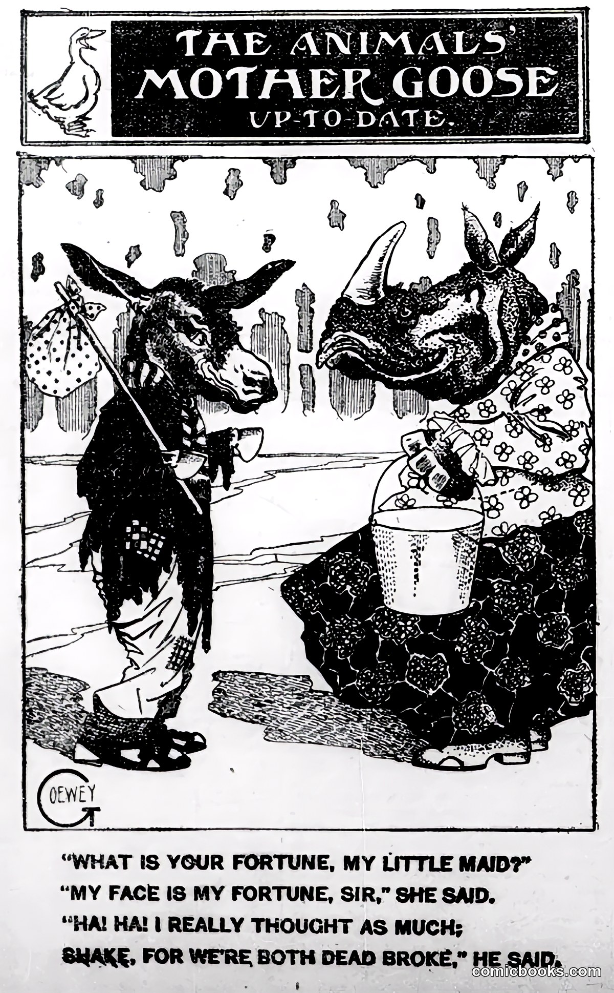 Animals' Mother Goose Up-To-Date
