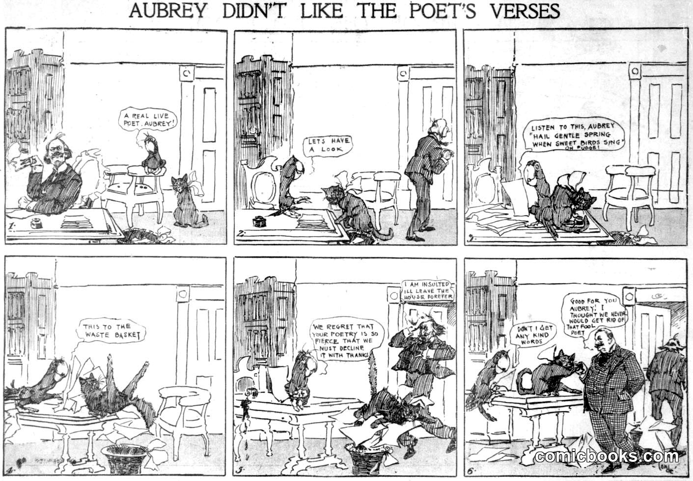 Aubrey Didn't Like the Poet's Verses