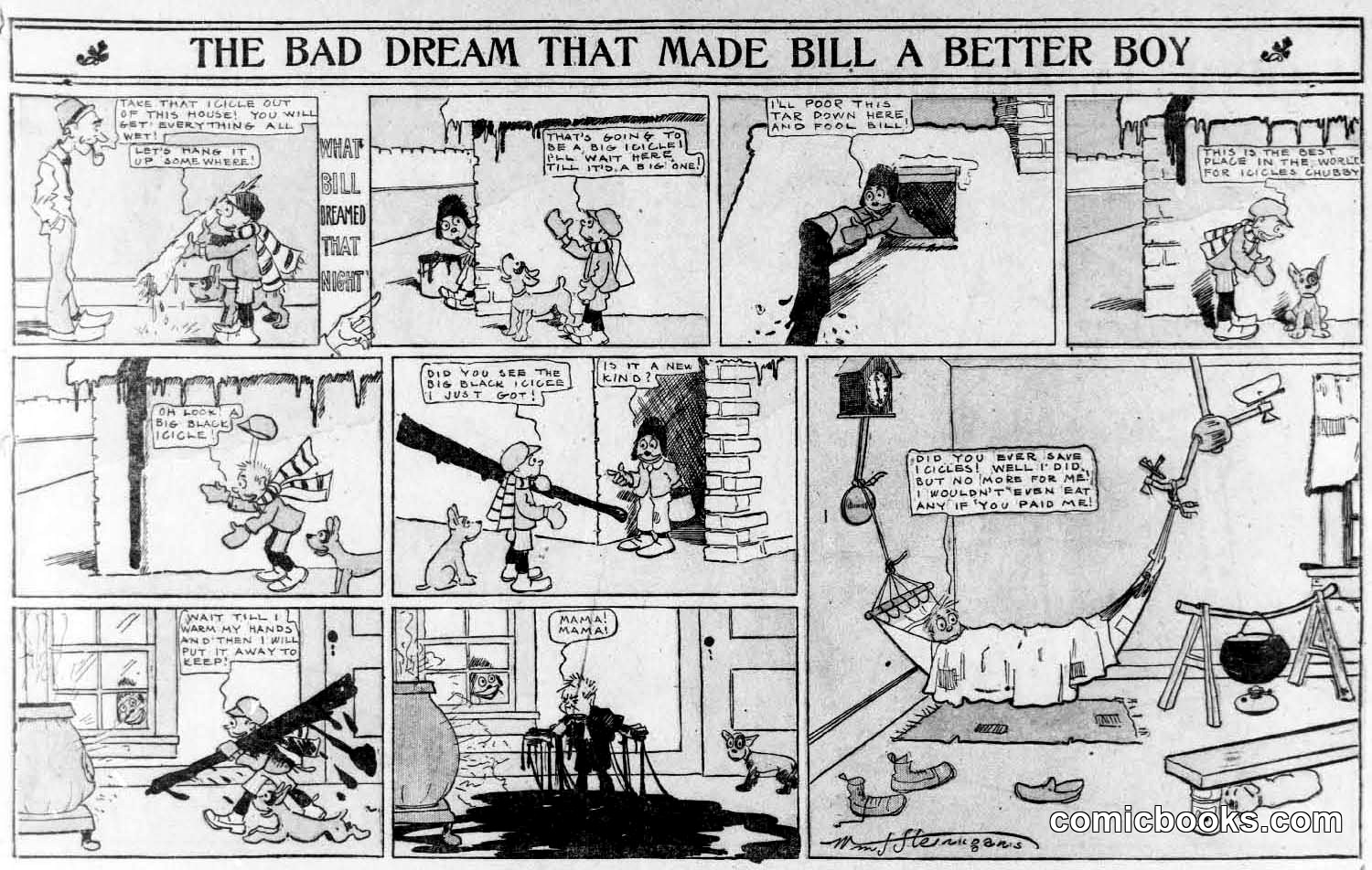 The Bad Dream That Made Bill a Better Boy