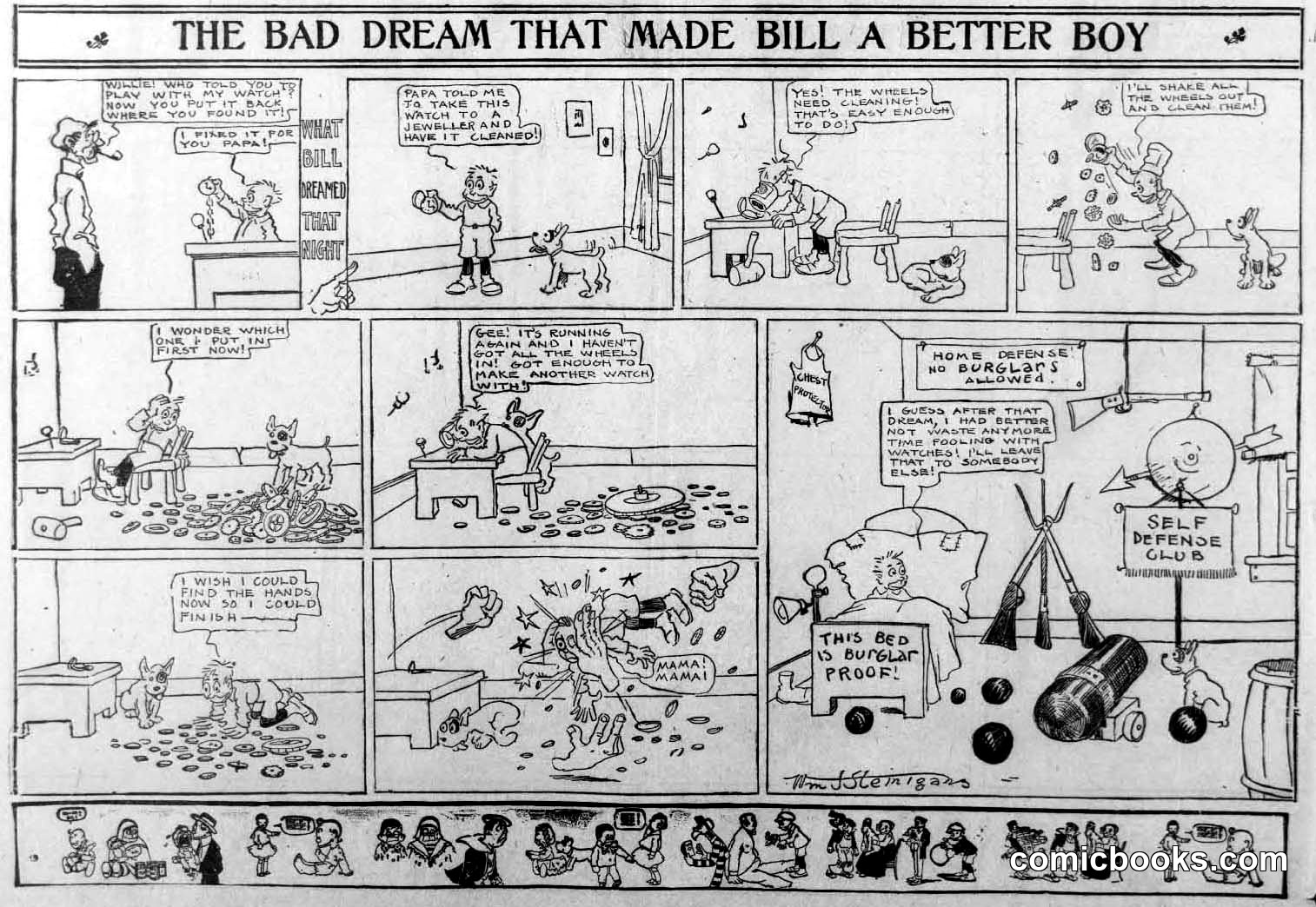The Bad Dream That Made Bill a Better Boy