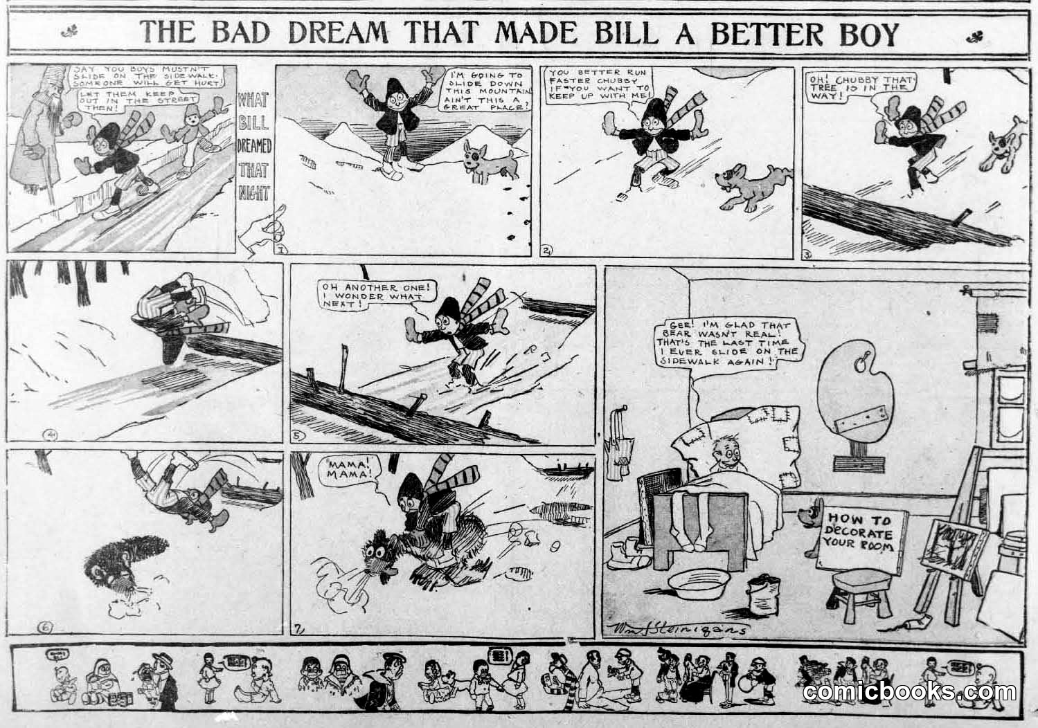 The Bad Dream That Made Bill a Better Boy