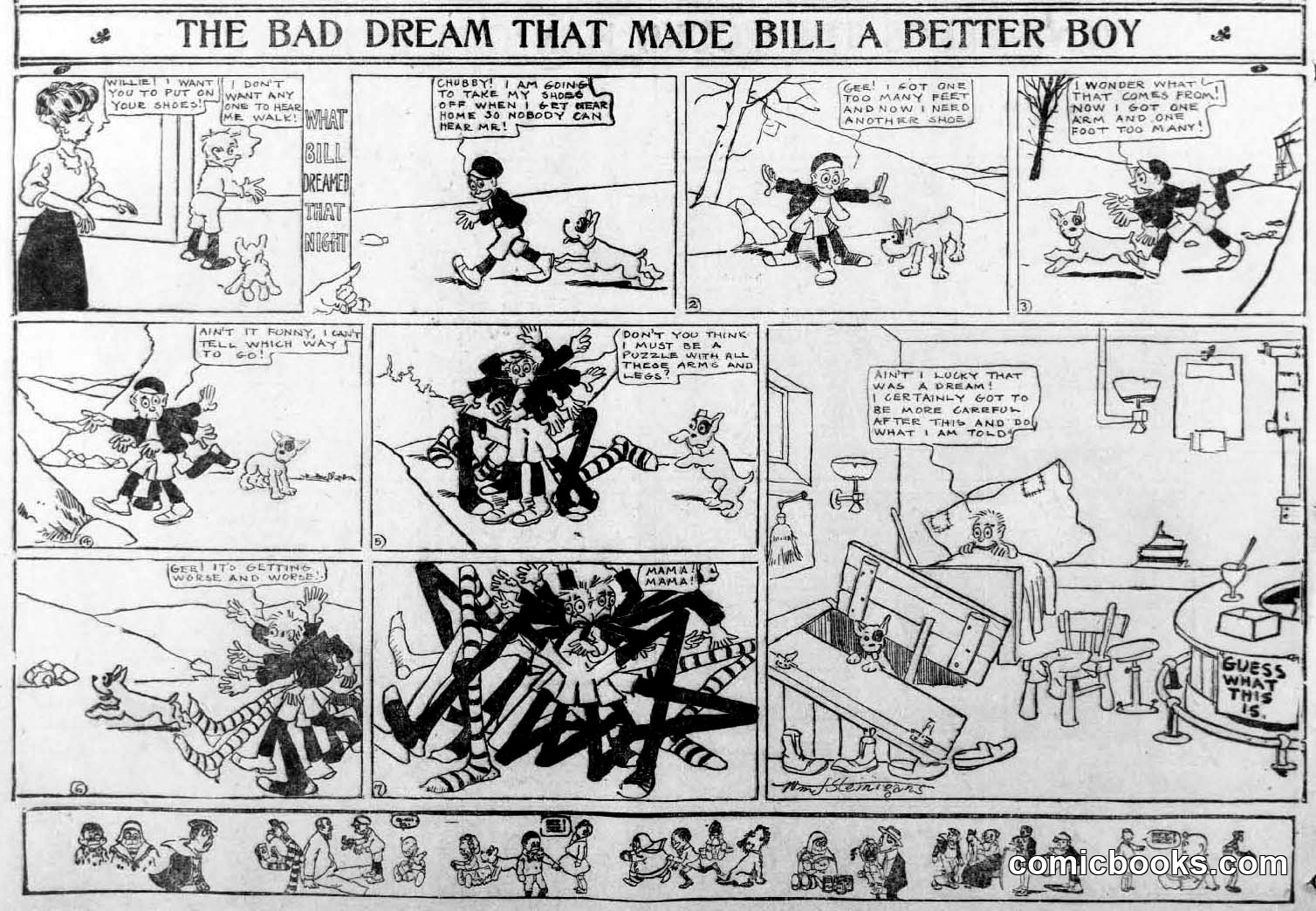 The Bad Dream That Made Bill a Better Boy