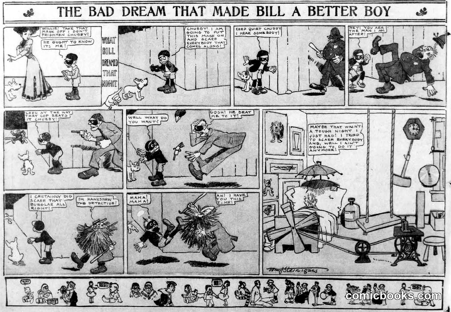 The Bad Dream That Made Bill a Better Boy