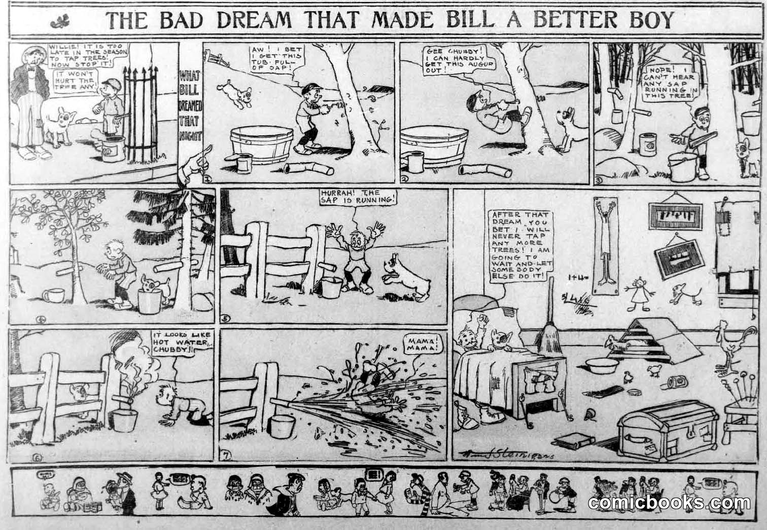 The Bad Dream That Made Bill a Better Boy