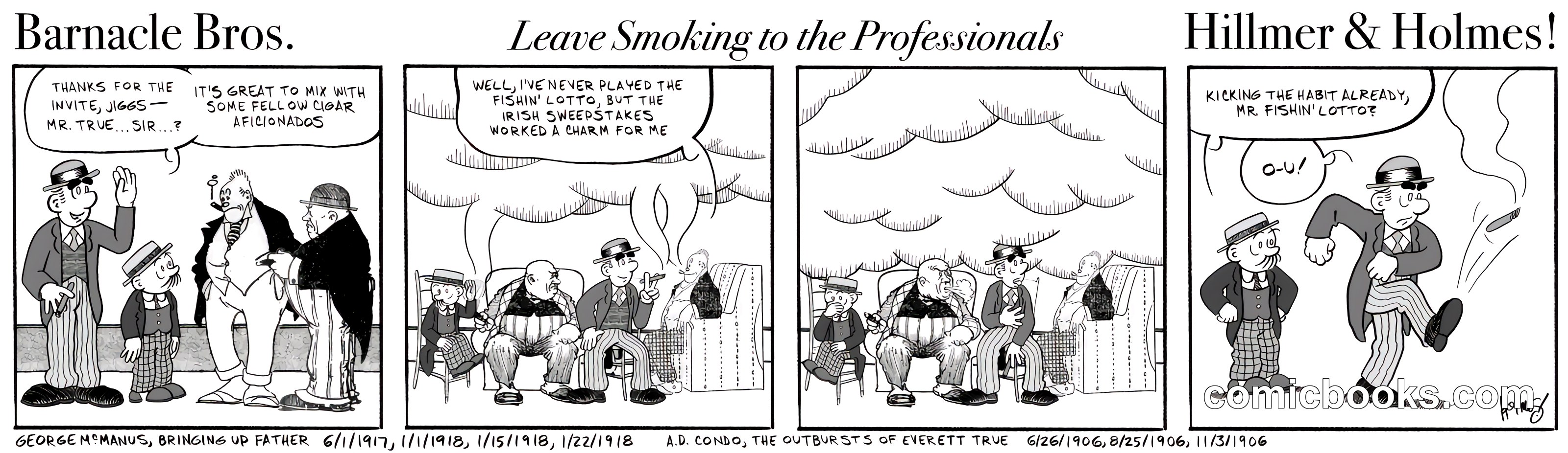 Barnacle Bros / Leave Smoking to the Professionals / Hillmer & Holmes