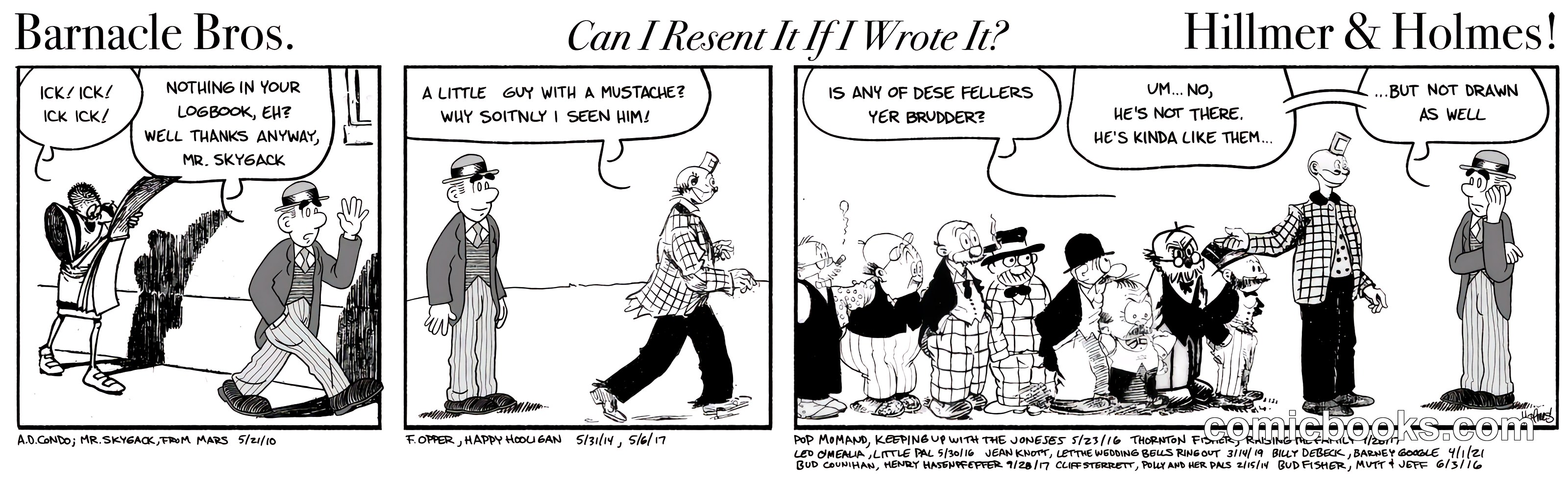 Newspaper Comic Strips: Three Examples