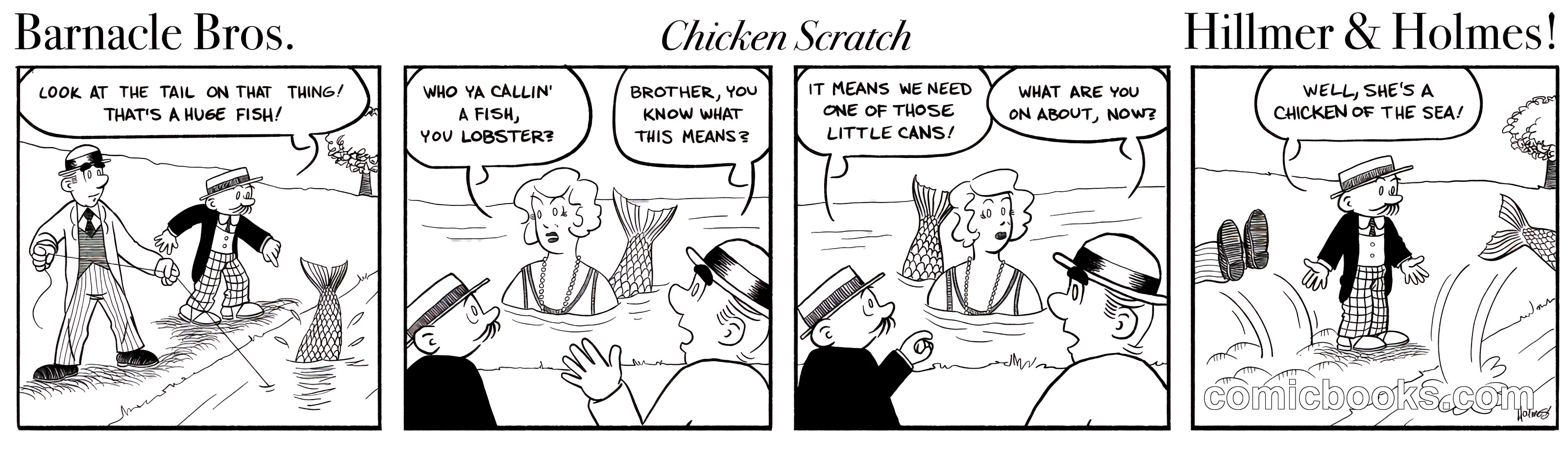 Comic Strip Panels: Early 20th Century Newspaper Comics