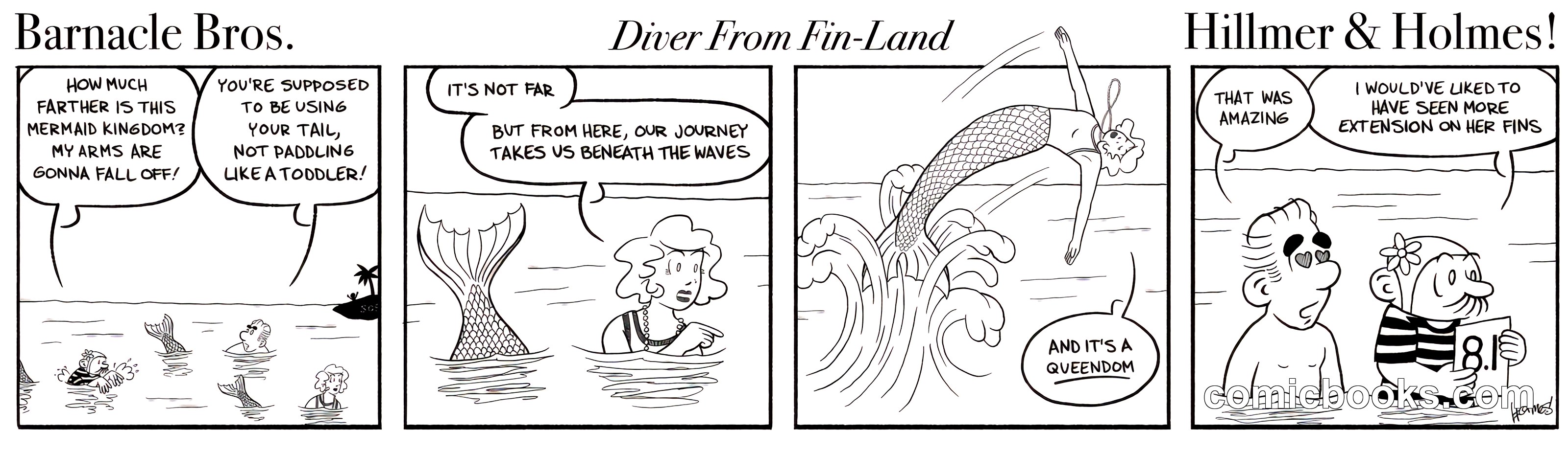 Sunday Comic Strips: Four-Panel Humor