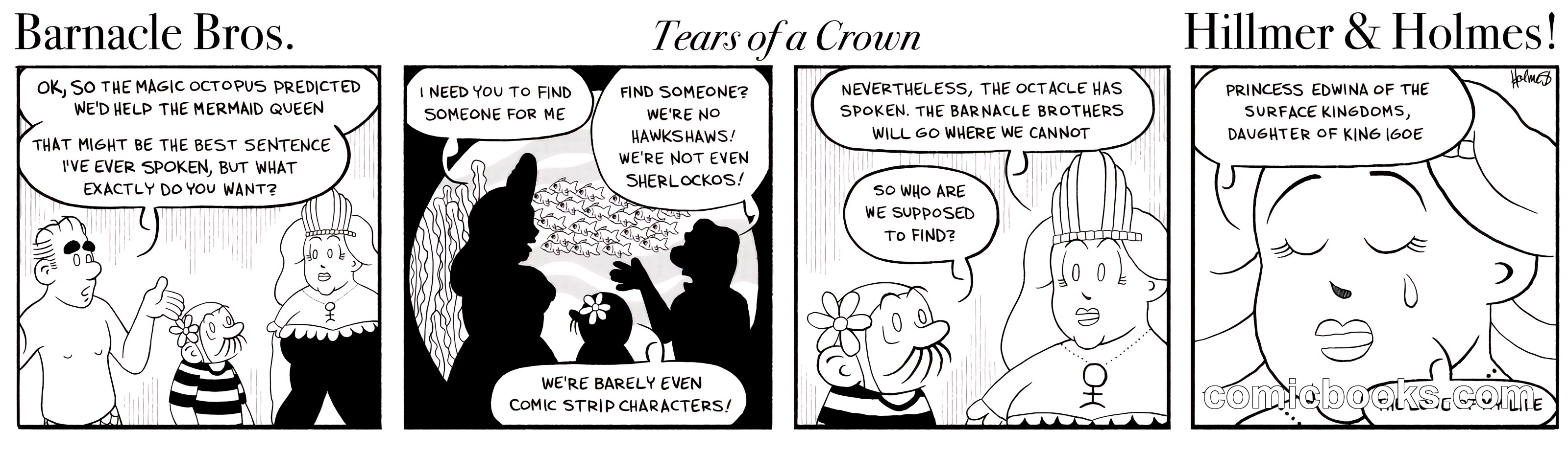 Newspaper Comic Strips: Four Examples