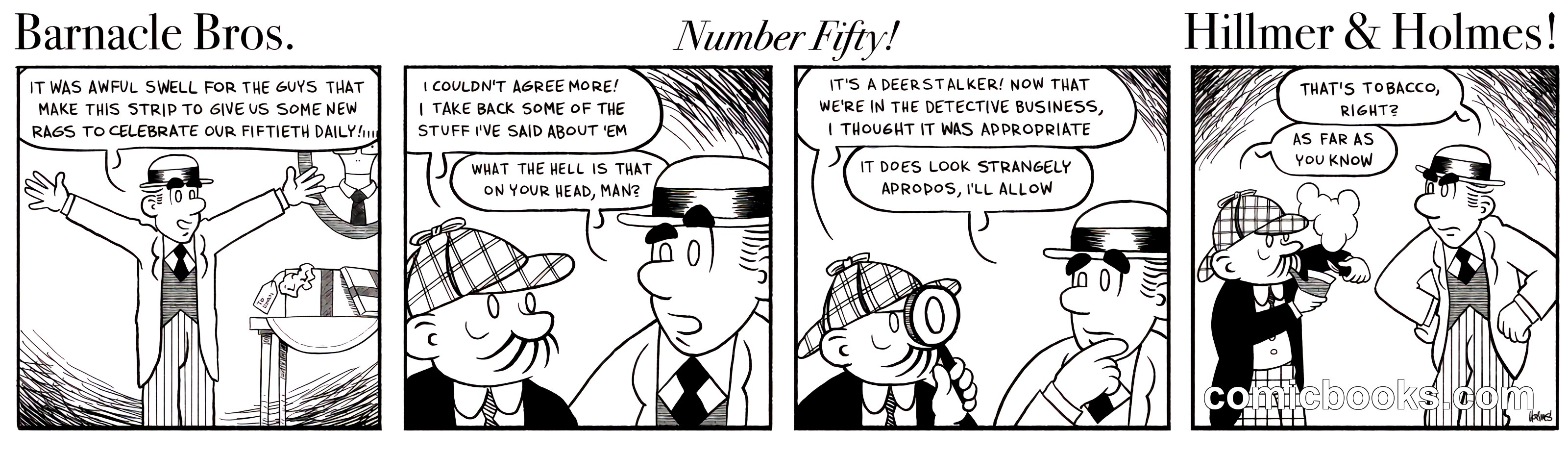 Barnacle Bros / Number Fifty! / Hillmer & Holmes