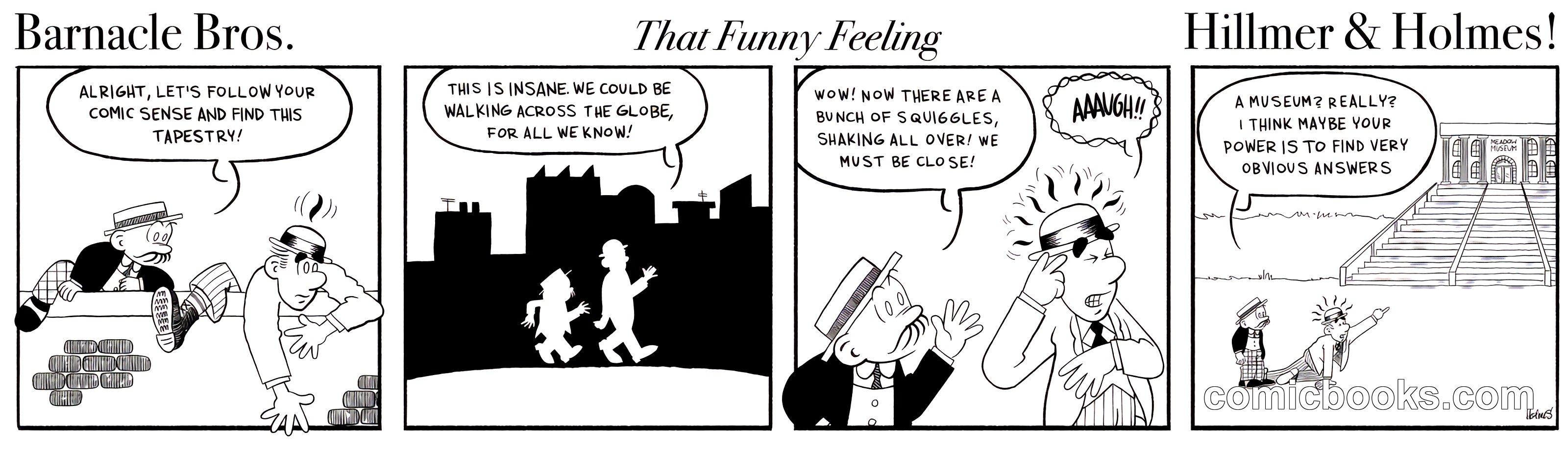 Sunday Comic Strips: Three Examples