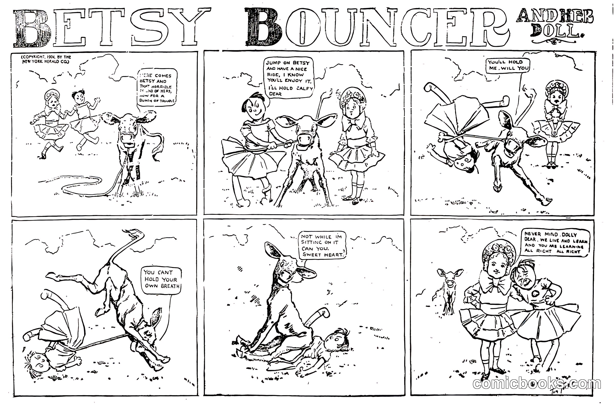 Betsy Bouncer and Her Doll