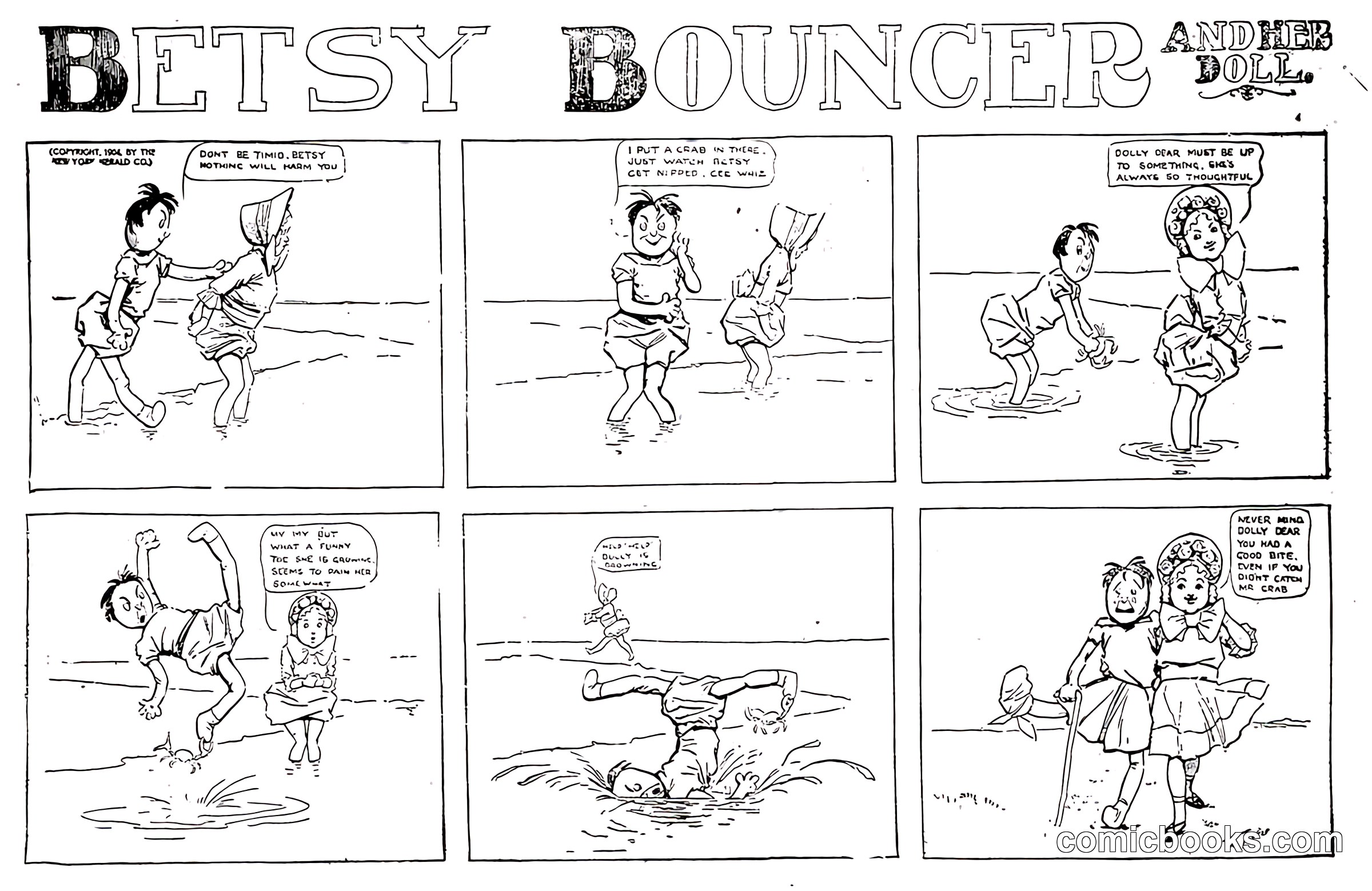 Betsy Bouncer and Her Doll
