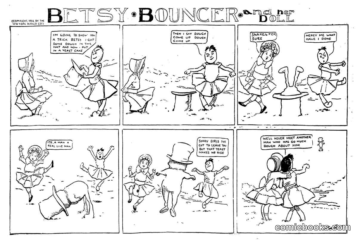 Betsy Bouncer and Her Doll