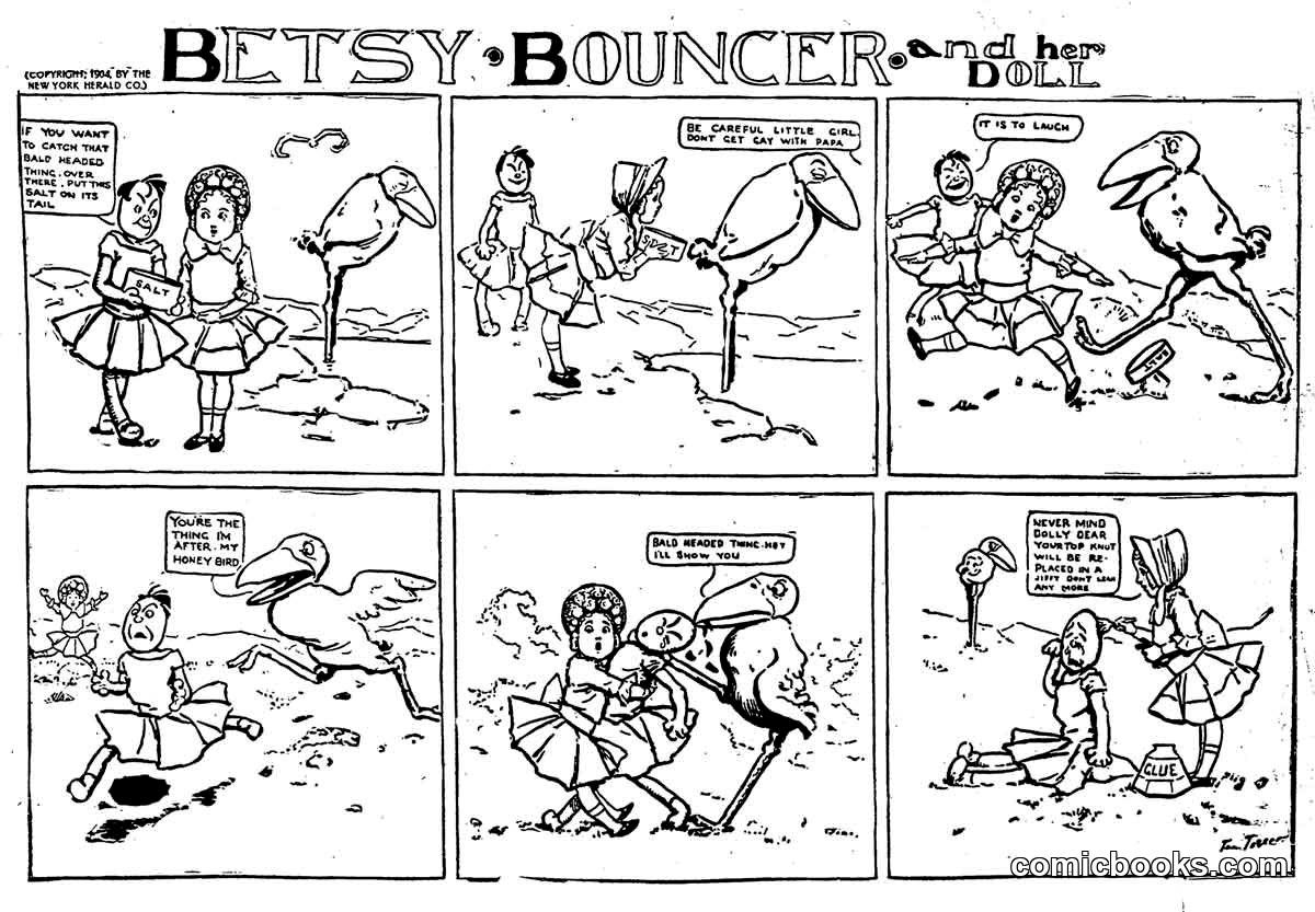 Betsy Bouncer and Her Doll