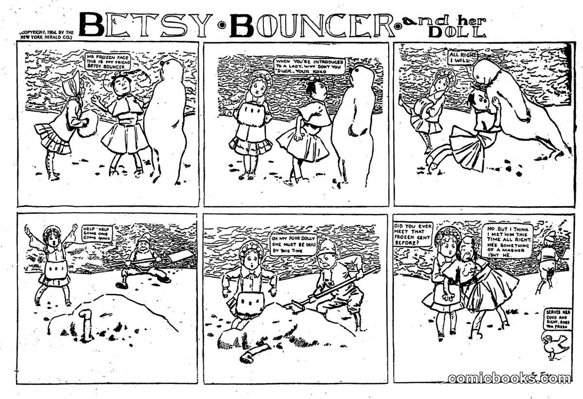 Betsy Bouncer and Her Doll