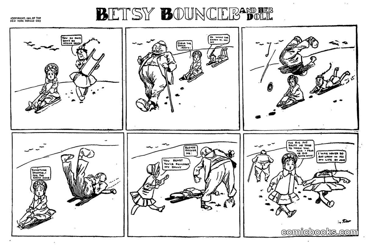 Betsy Bouncer and Her Doll