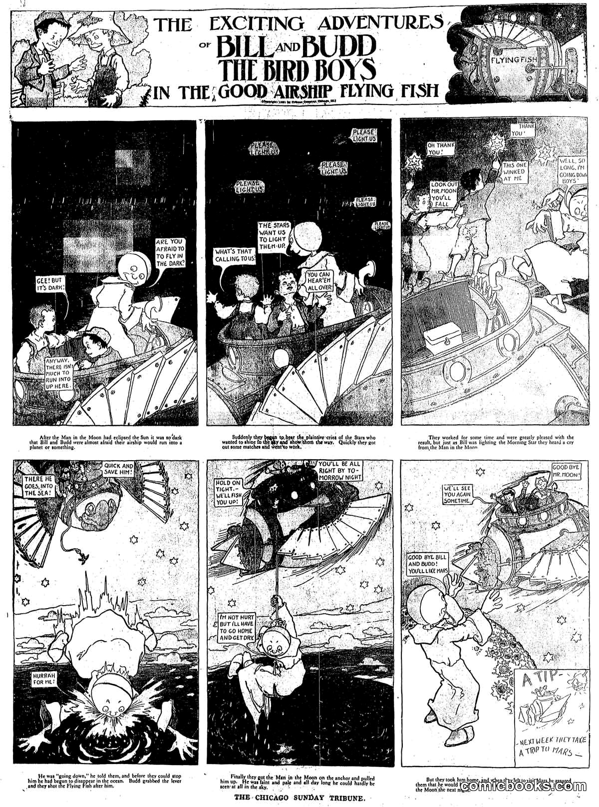 The Exciting Adventures of Bill and Budd, the Bird Boys in the Good Airship Flying Fish