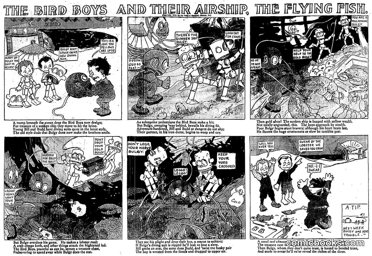 The Bird Boys and Their Airship, The Flying Fish
