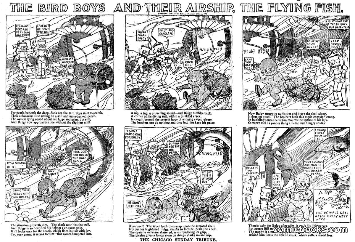 The Bird Boys and Their Airship, The Flying Fish