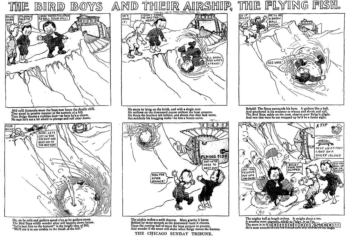 The Bird Boys and Their Airship, The Flying Fish
