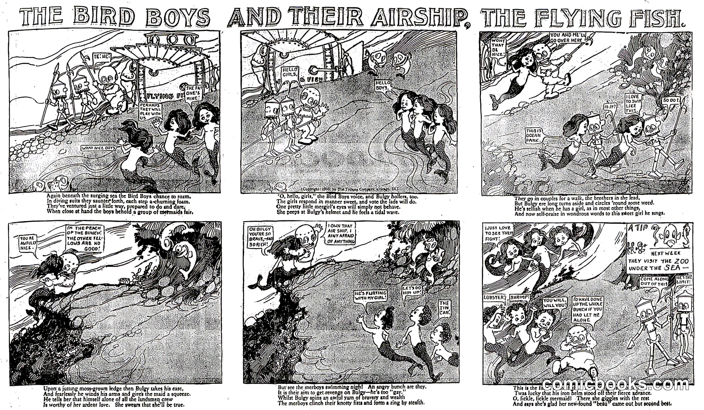 The Bird Boys and Their Airship, The Flying Fish