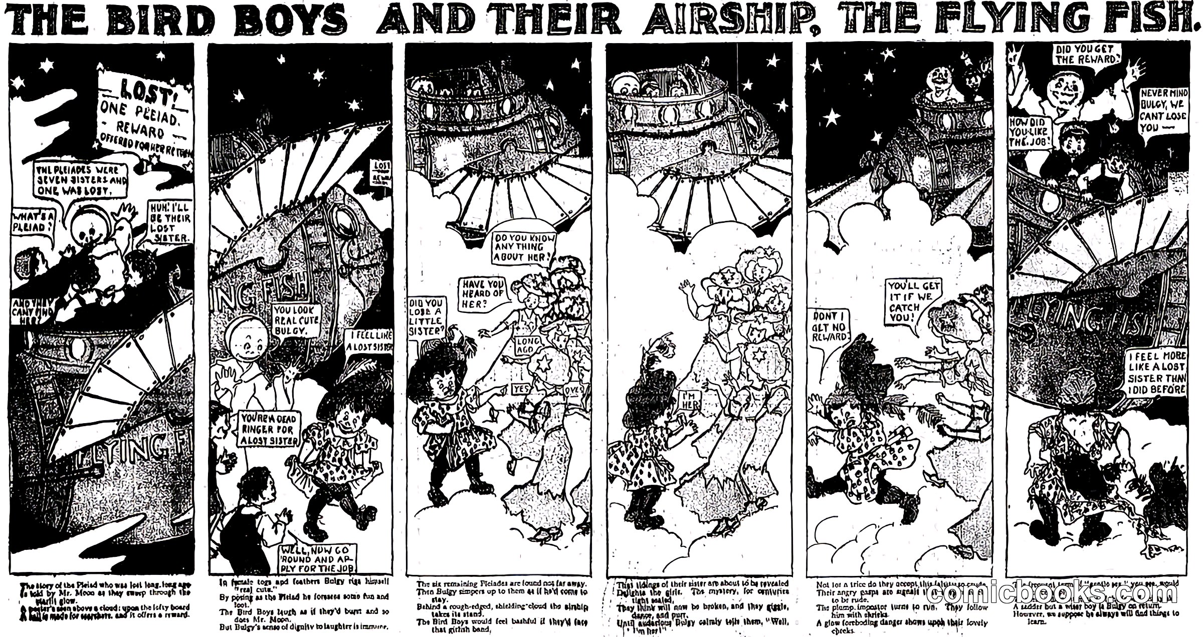 The Bird Boys and Their Airship, The Flying Fish