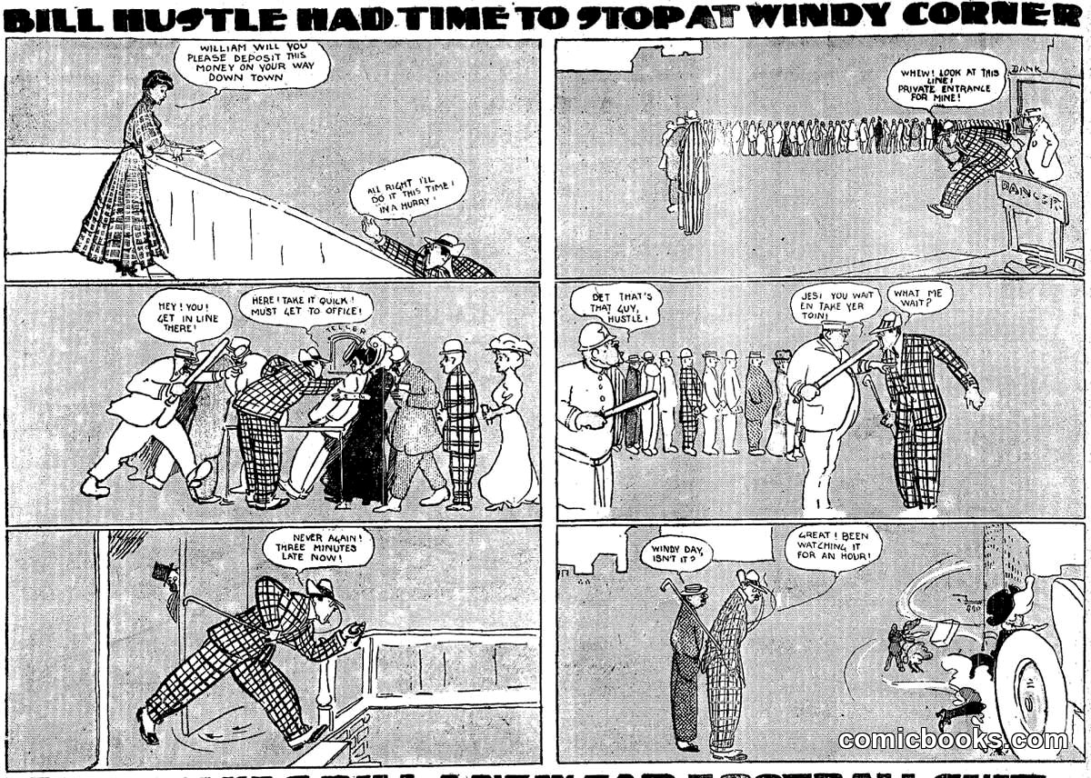 Bill Hustle Had Time to Stop at Windy Corner