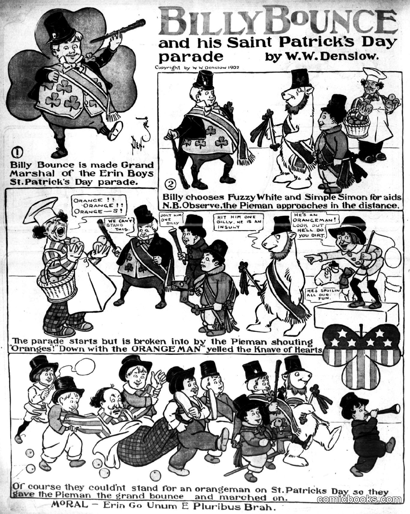 Billy Bounce and his Saint Patrick's Day Parade