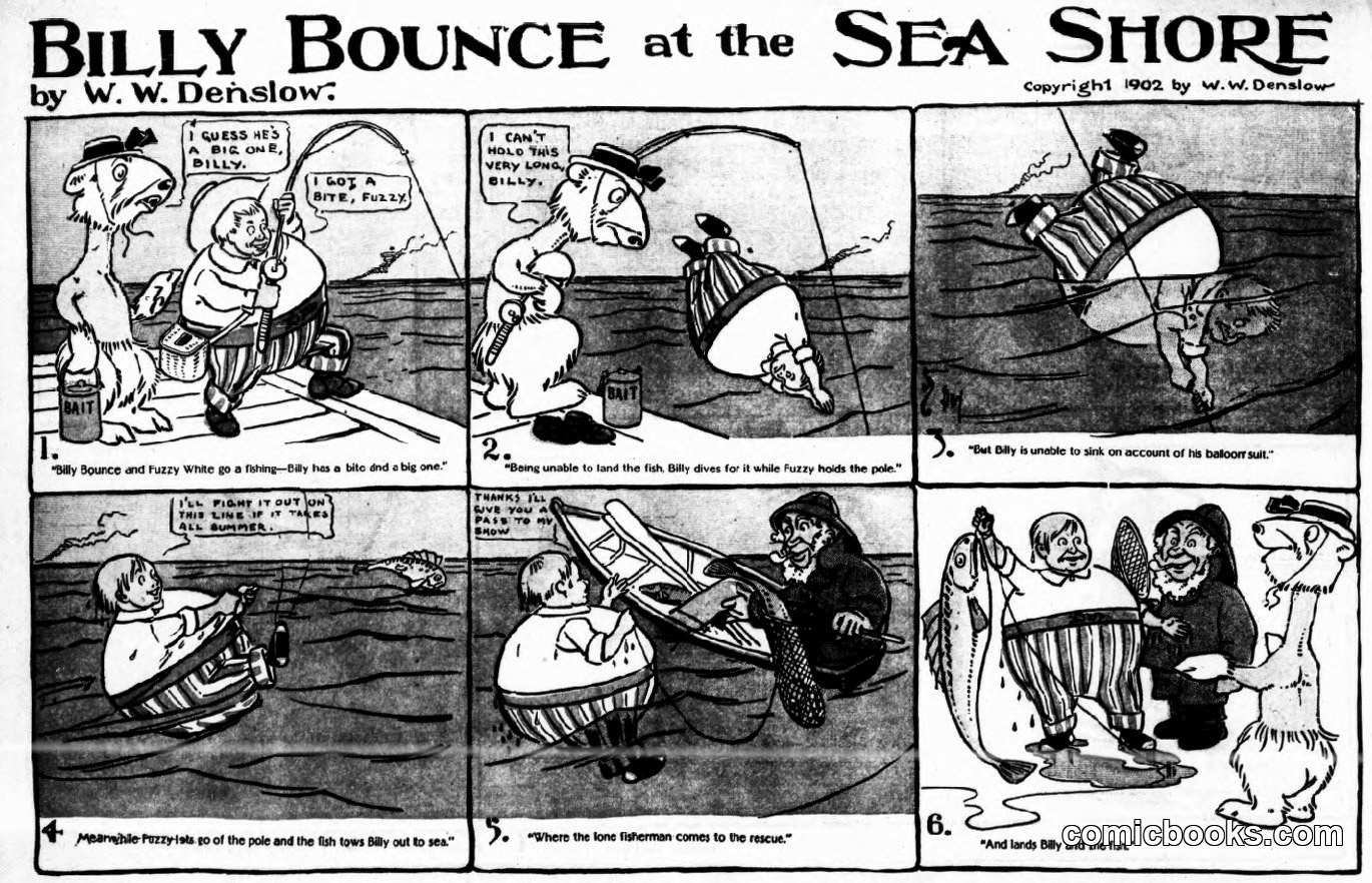 Billy Bounce at the Sea Shore