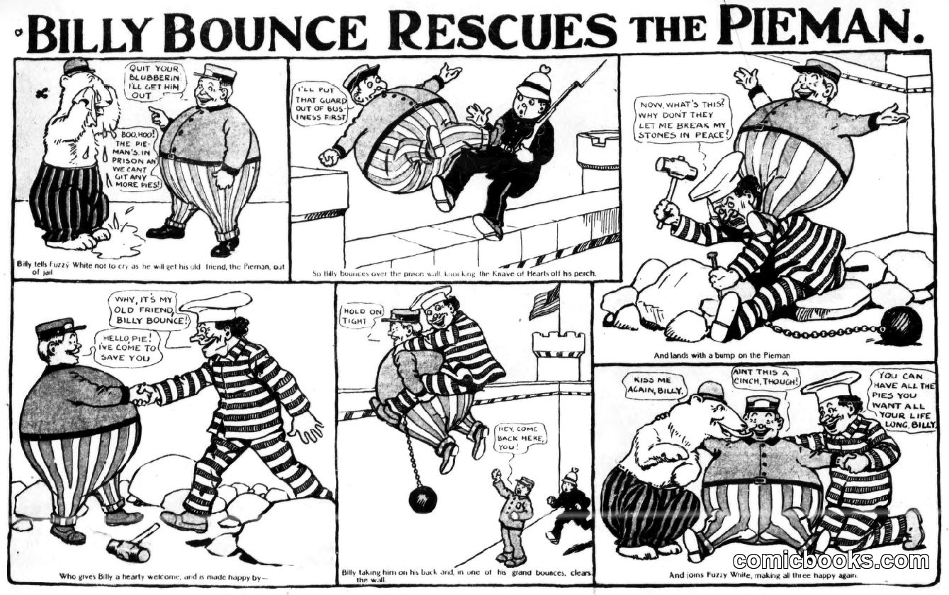 Billy Bounce Rescues the Pieman