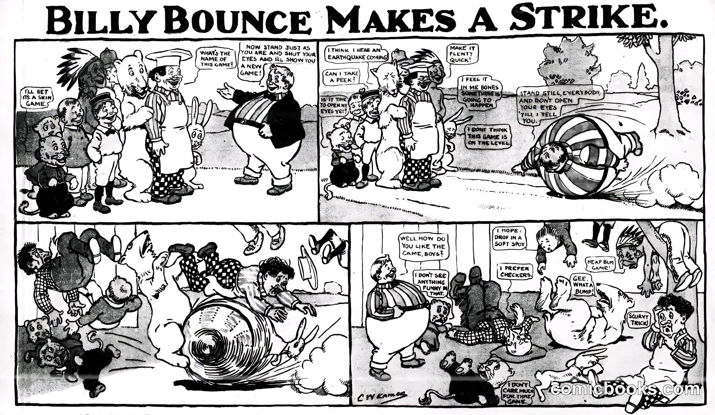 Billy Bounce Makes a Strike